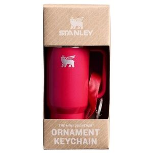 Stanley X Elf Red Ornament Keychain